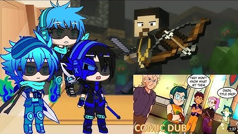 Matt’s Squad (Hexsquad) React to "1 of a Kind" - 🎶🎵Minecraft Music Video🎵🎶 -