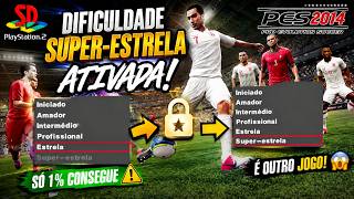 INÉDITO! Desbloqueado a Dificuldade MÁXIMA OFICIAL do PES PS2 Super Estrela
