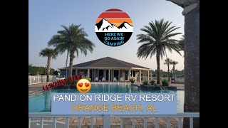 Campground review of the Pandion Ridge RV Resort in Orange Beach, Alabama