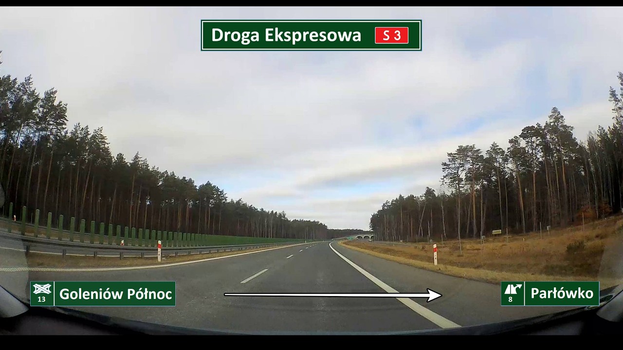 Droga Ekspresowa // Expressway S3: Goleniów (Goleniów Północ) - Parłówko