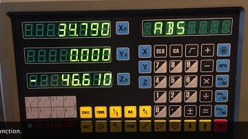 GCS900-3D Axis Plus Minus Setting
