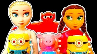 Disney Minions Minecraft Frozen Peppa Pig MLP $100 Dark Side Knockoff Toy Haul