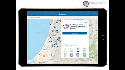 Primavita Store Finder