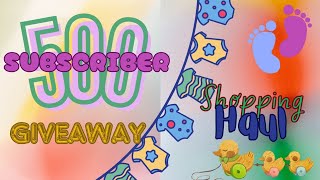 🎉 500 Subscriber Epic Giveaway & Dolly Shopping Haul🌈