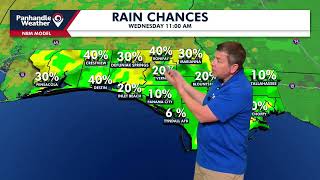 A Wet Tuesday Forecast