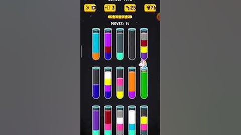 Colour Water Sort 3D Level 1172