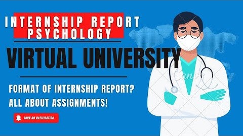 Internship report psychology PSYI619