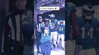 Lil Uzi Vert Walks Out With Philadelphia Eagles Before Win And Trip To Super Bowl