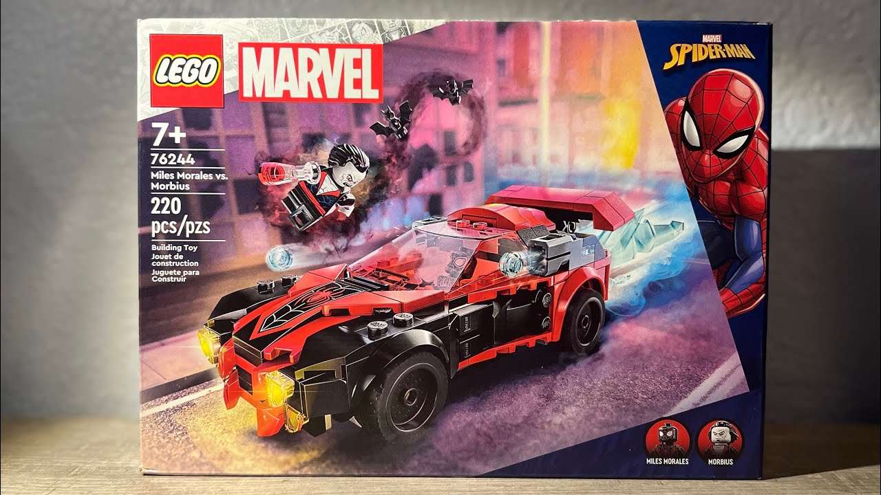 LEGO Marvel Spider-Man Miles Morales vs. Morbius 76244 Building