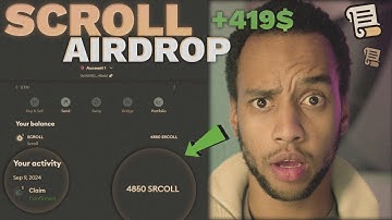 Scroll Airdrop Tutorial | New Crypto Airdrops | How to Claim SCROLL Token Airdrop