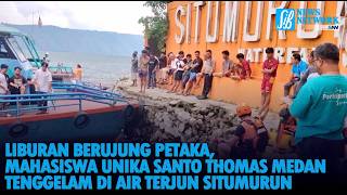 Vacation Ends in Disaster: UNIKA Santo Thomas Medan Student Drowns in Situmurun Waterfall
