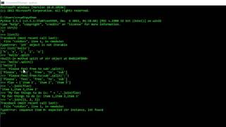 Python Splitting and Joining Profile