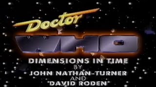 Doctor Who Dimensions In Time Special Edition (Part 1 and Part 2)