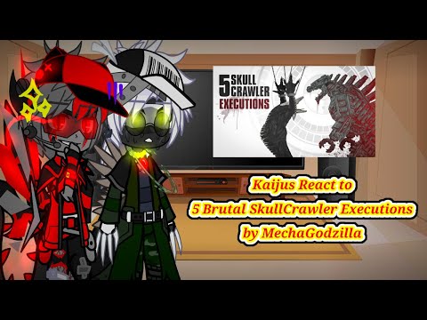 // Kaijus react to 5 Brutal Skullclawer Executions by MechaGodzilla // By Goji Center //