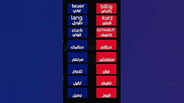 Wortzusammensetzung احفظ كلمات المانية بسهولة 