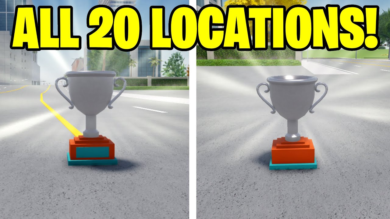 Все 20 мест получения Серебряного кубка в Vehicle Legends!