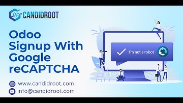 Odoo Signup With Google reCAPTCHA | CandidRoot Solutions