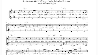 Video thumbnail of "Frauenkäferl fliag nach Maria Brunn.mp4"