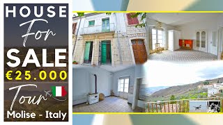 LARGE character STONE house with AMAZING original floor tiles and panoramic view | €25K Virtual Tour