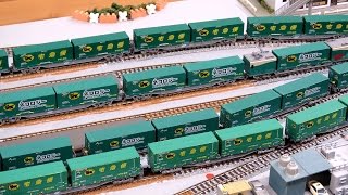 各メーカー　【Nゲージ用　鉄道貨物コンテナ】　旧ヤマト運輸コンテナ28個 楽天市場】コンテナ（規格（鉄道模型）Nゲージ）（鉄道模型