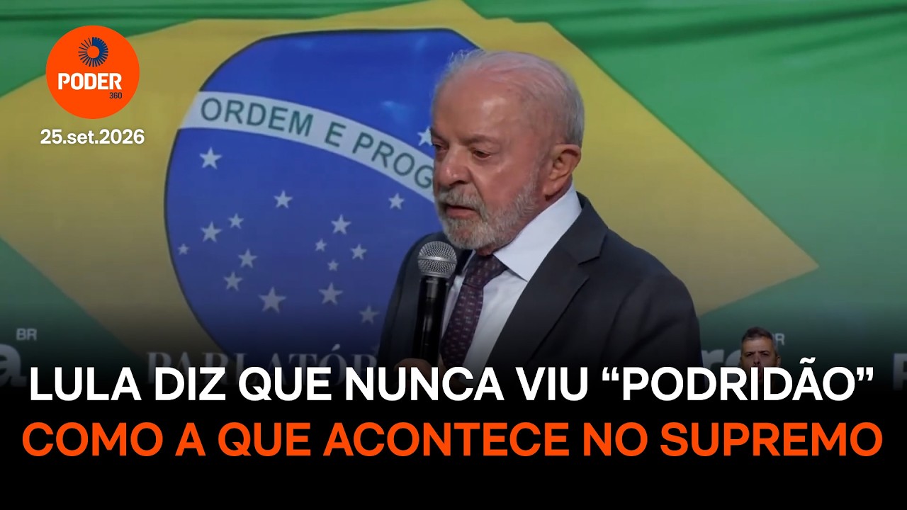 Lula diz que nunca viu “podridão” como a que acontece no Supremo