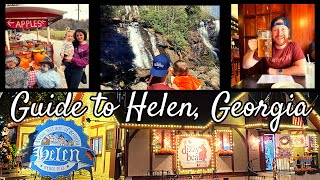 Helen, Georgia Travel Guide! | Anna Ruby Falls Hike, Best Restaurants & Christmas Lights!