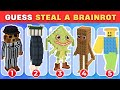 Guess Steal A Brainrot ROBLOX | Ballerina Cappuccino, Tun Tun Tun Sahur, Cappuccino Assassino