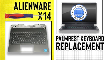 How To Replace Your Palmrest Keyboard Assembly | Dell Alienware x14