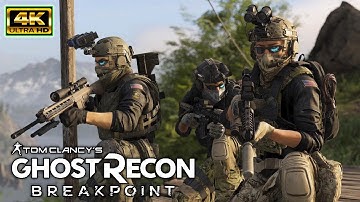 Ghost Recon Breakpoint [4k 60 FPS] Operation Motherland Solo stealth kill (NO HUD)