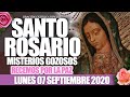 Santo Rosario de Hoy Lunes 07 de Septiembre de 2020|MISTERIOS GOZOSOS//VIRGEN MARÍA DE GUADALUPE