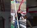 4 axis bridge saw cutting porcelain slab，Super powerful stone cutting machine