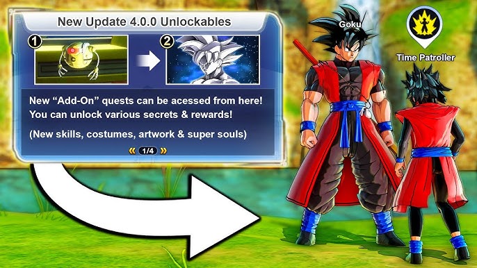 All characters and stages unlocked from the beginning – Xenoverse Mods