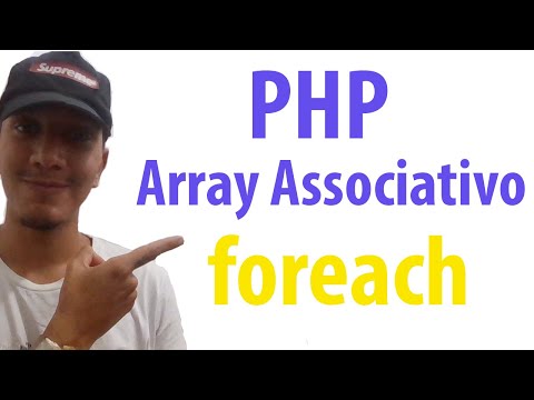 Array Associativo e foreach #PHP