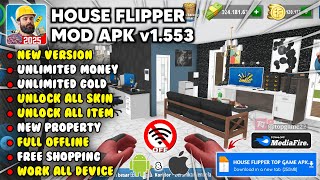 HOUSE FLIPPER MOD APK V1.553 TERBARU 2025 - Unlimited Money & Coins Latest Version