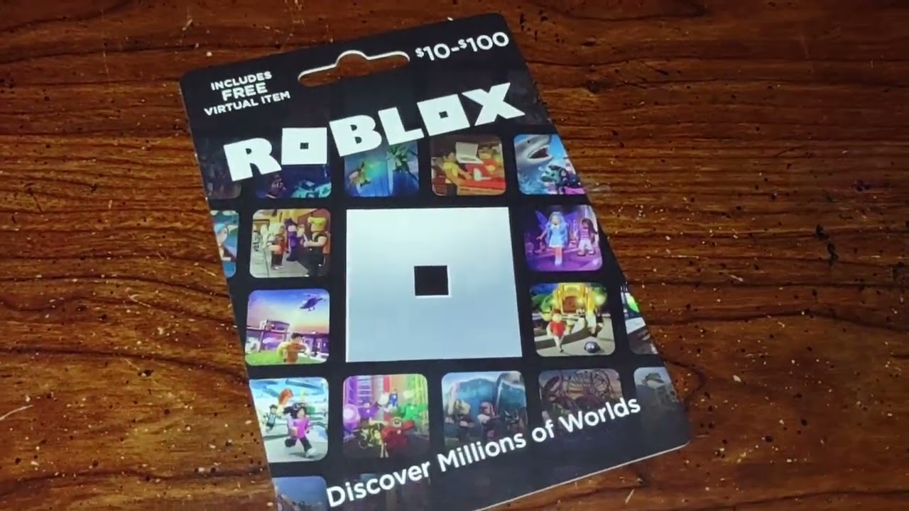 ROBUX GIFT CARD NUMBER 1 (ROBLOX GIVEAWAY) 
