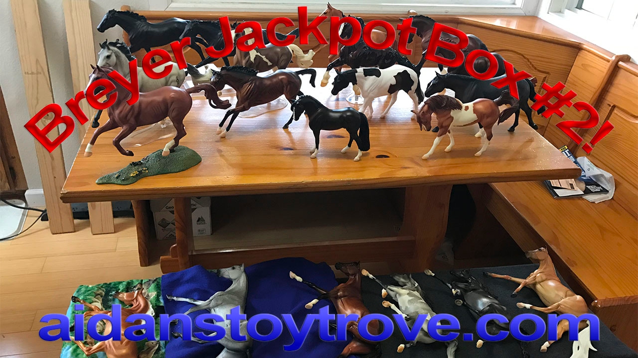 Breyer Horse Jackpot Box 2 Special Run Models Galore! Part 2 YouTube
