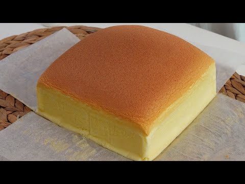 갈라짐 없는 완벽한 대만 카스테라 만들기 (무조건 성공, 쉬운 베이킹, Taiwanese Castella Cake Recipe)