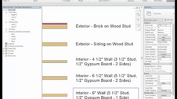 REVIT Importing Wall Types