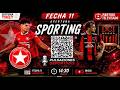 SPORTING VS DCI TRANSMISÓN SOLAMENTE AUDIO🎤📻