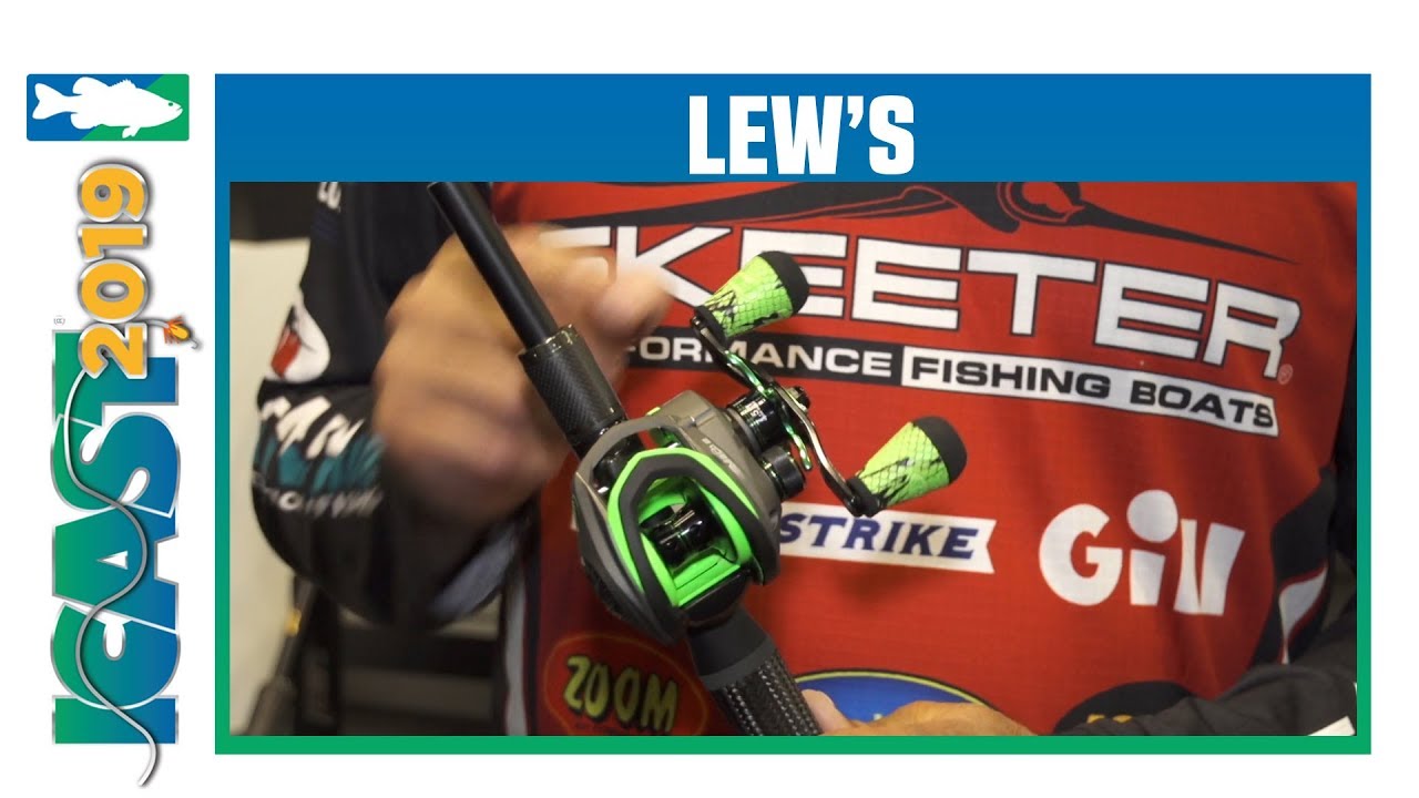 Lew's Mach 2 SLP Casting Reel with Marty Robinson