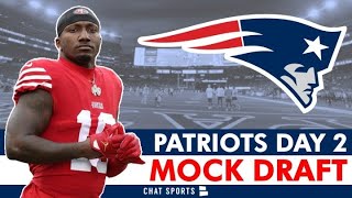 New England Patriots Round 2 And 3 NFL Mock Draft + Top Day 2 Draft Targets For 2024 NFL Draft