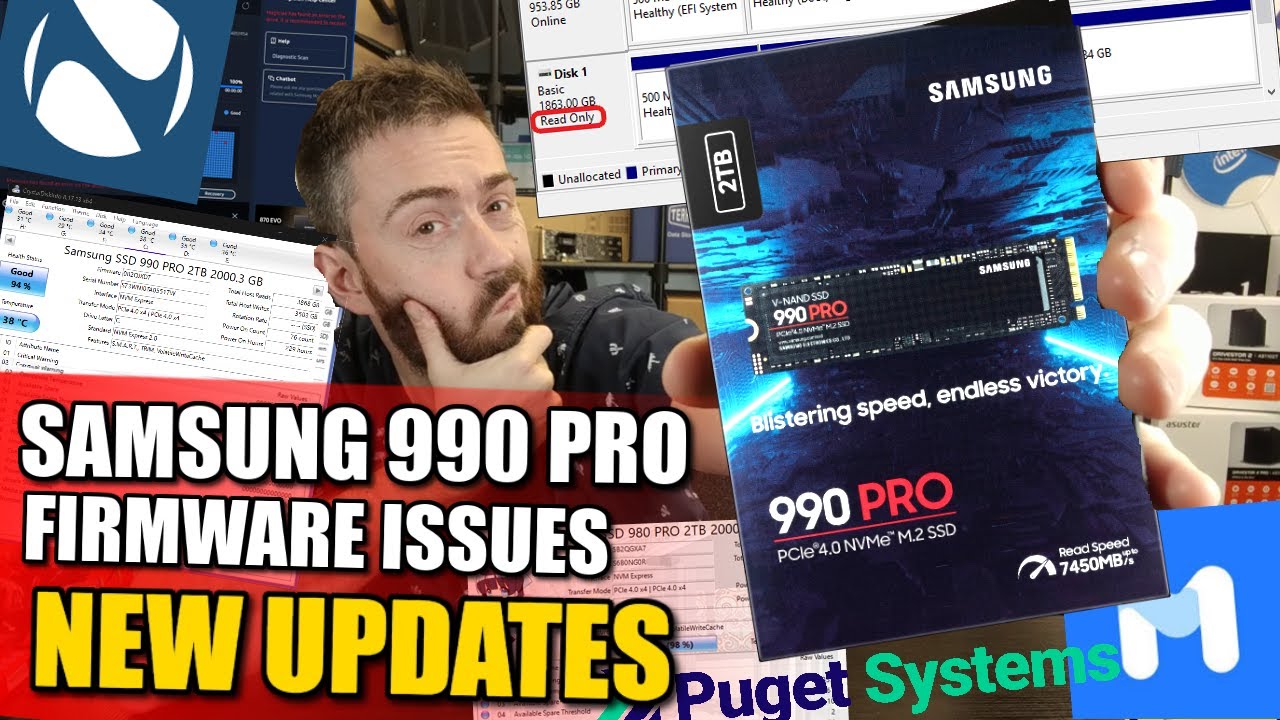 Failing Samsung 990 Pro and 980 Pro SSDs UPDATED – Official