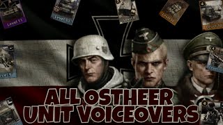 All Ostheer Unit Voiceovers | RTV WWII