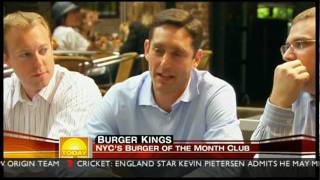 NBC TODAY 20090614 - BURGER KINGS - NYC'S BURGER OF THE MONTH CLUB