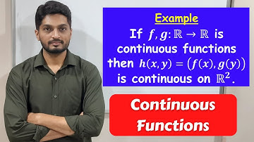 Example of Continuous function | L10 | TYBSc Maths | Continuous Functions @ranjankhatu