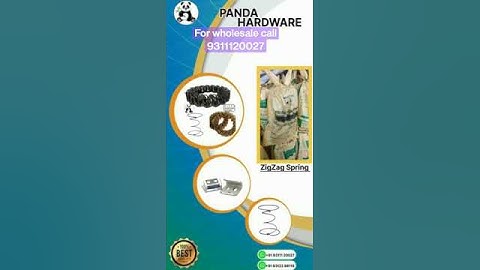 Sofa Zigzag Spring #zigzag Spring #sofa spring #veeomi #pandahardware #sofa leg