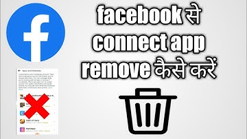 how to remove game & apps conneted with facebook account#shorts
