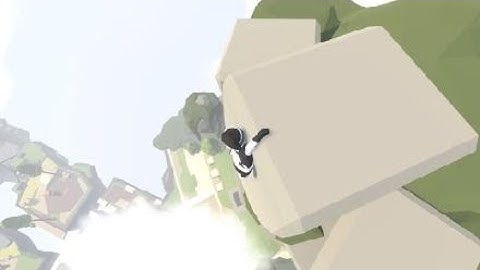 i climbed the aztec statue in human fall flat!