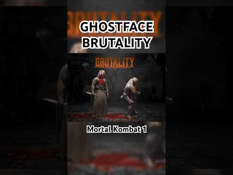 Ghostface First BRUTALITY! | Mortal Kombat 1