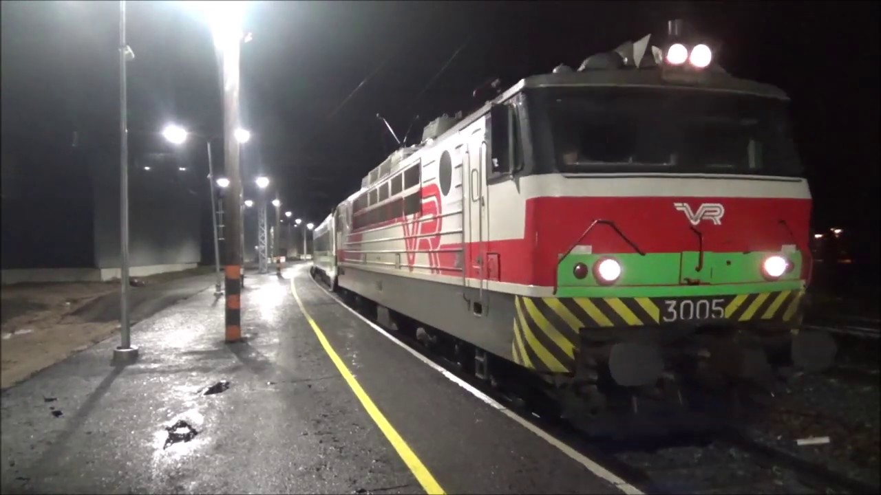 Yön junia Riihimäellä